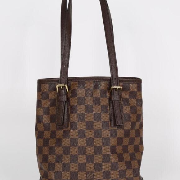 Brown marias bucket damier Louis Vuitton Purse - Picture 1 of 7